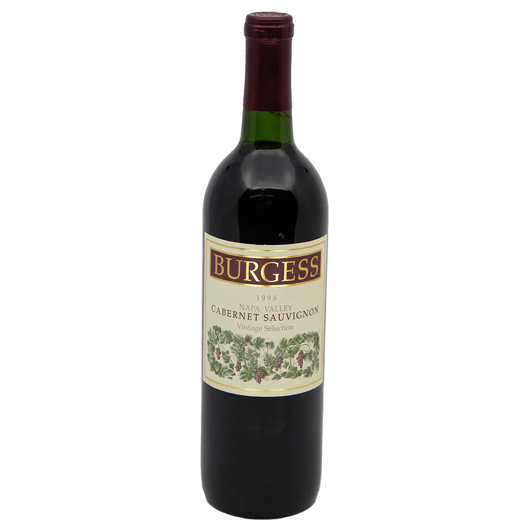 1998 Burgess Cabernet Sauvignon 750 mL