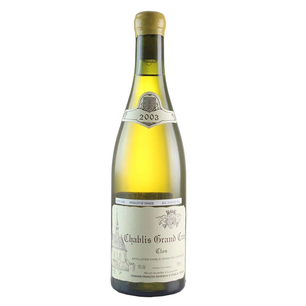 2003 Raveneau Chablis Les Clos 750mL