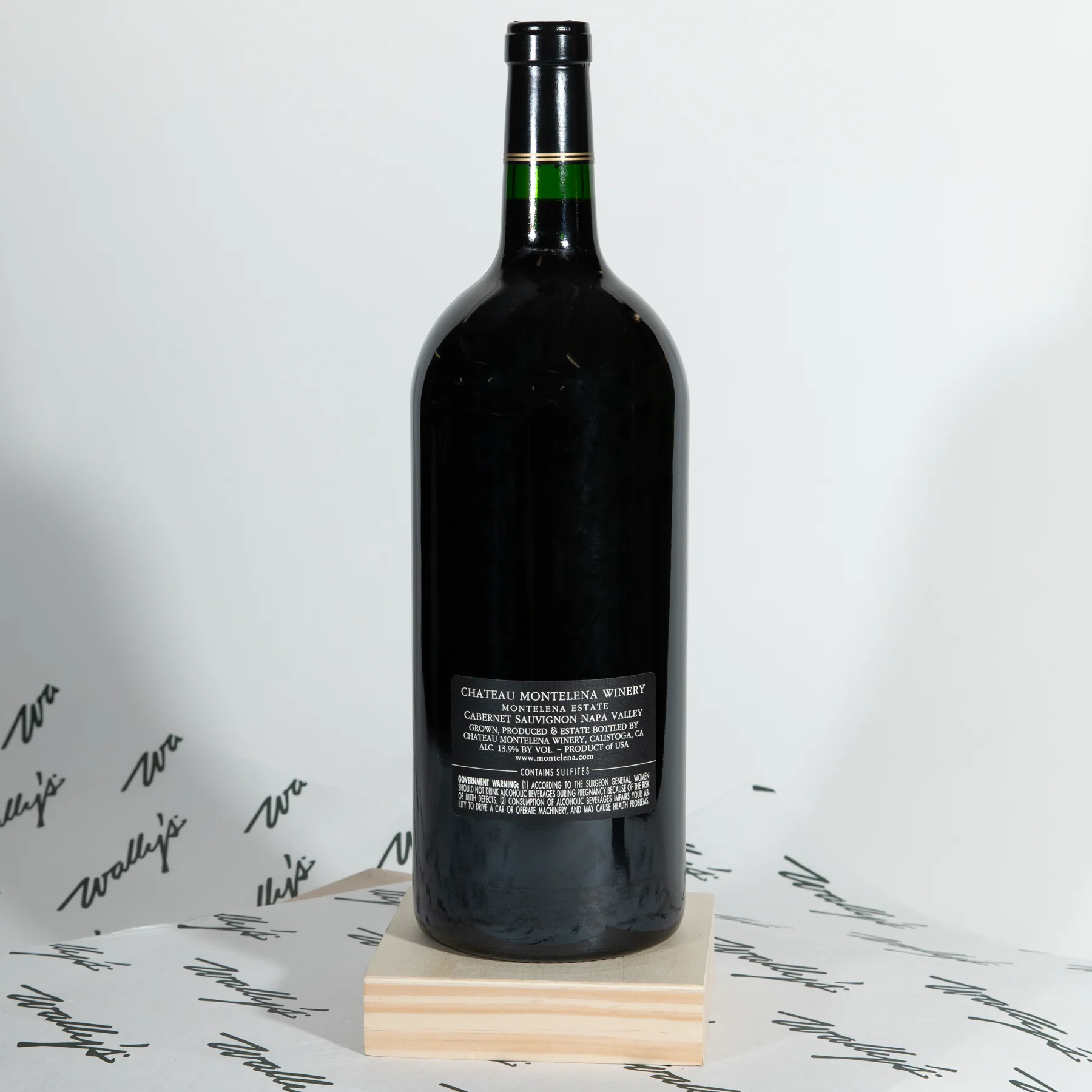 2006 Montelena Estate Napa Valley Cabernet Sauvignion - Etched Bottle Magnum - Image 3