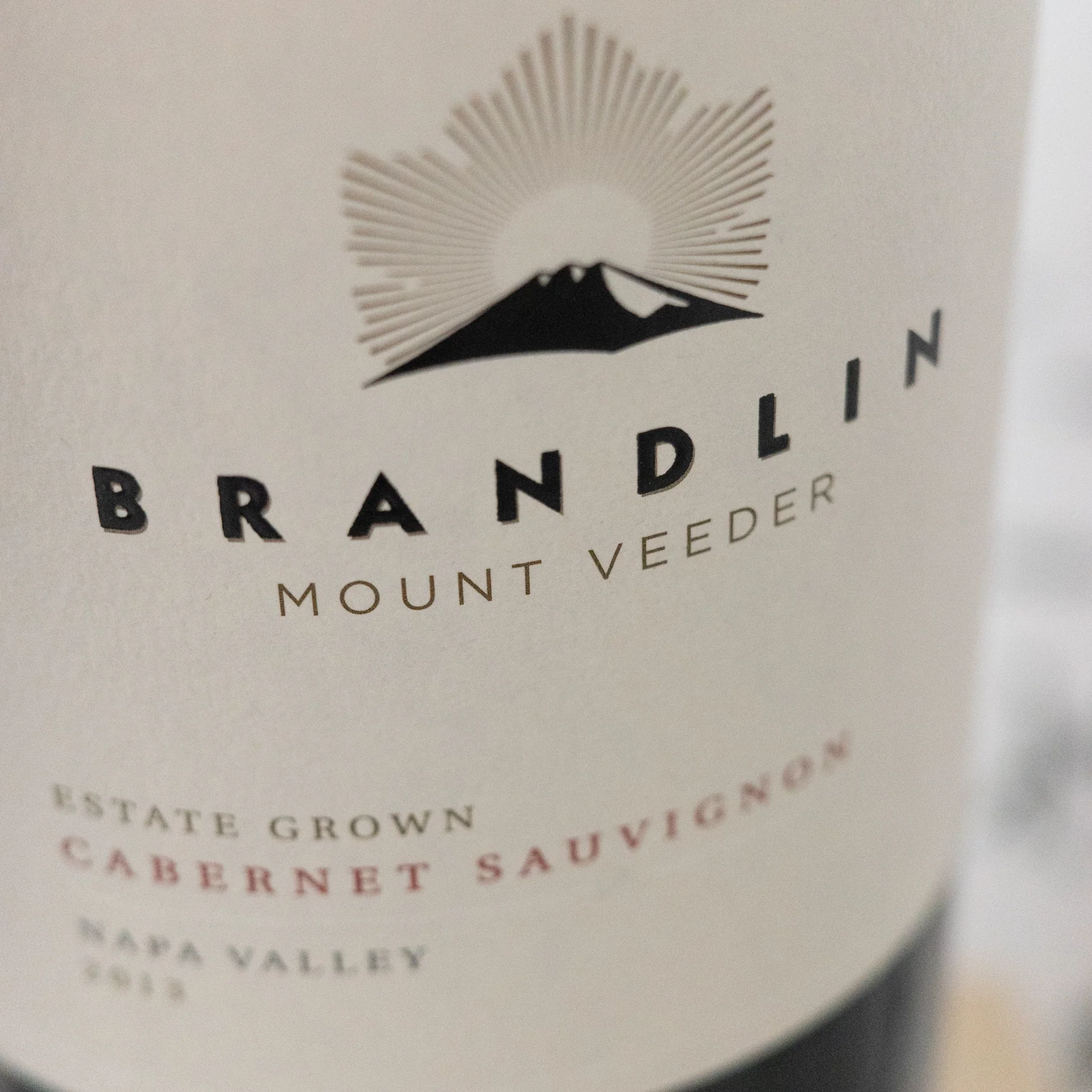 2013 Brandlin Mount Veeder Napa Valley Cabernet Sauvignon 1.5L