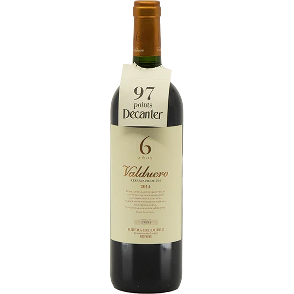 2014 Valduero 6 Anos Ribera del Duero 750mL