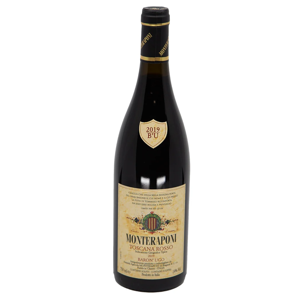 2019 Monteraponi 'Baron Ugo' Toscana Rosso 750mL