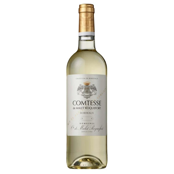2020 Comtesse de Malet Roquefort Bordeaux Blanc 750mL