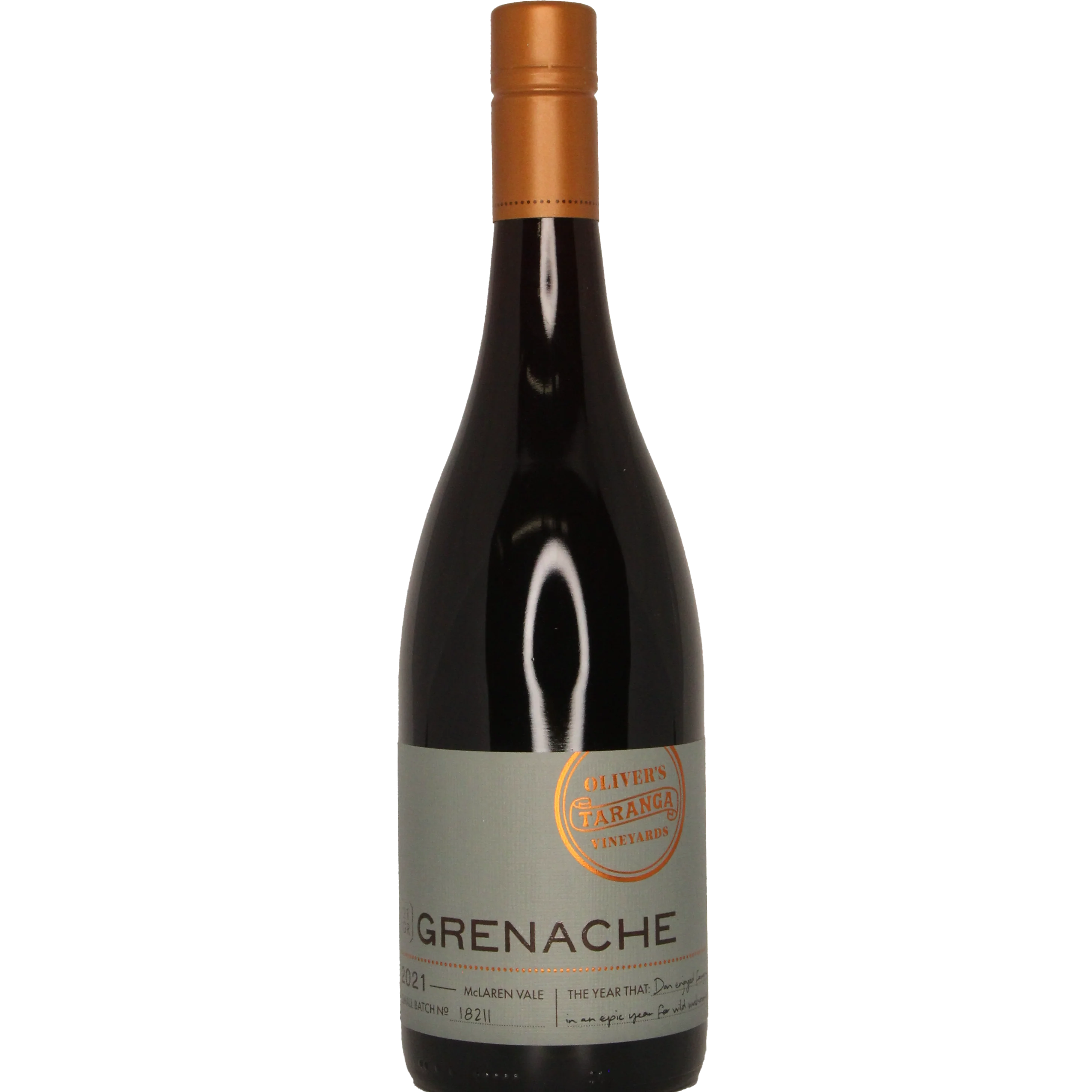 2021 Oliver's Taranga Grenache, McLaren Vale 750mL