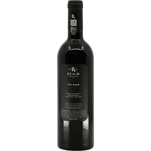 2021 Realm Cellars 'The Bard' Napa Valley 750mL - Image 2