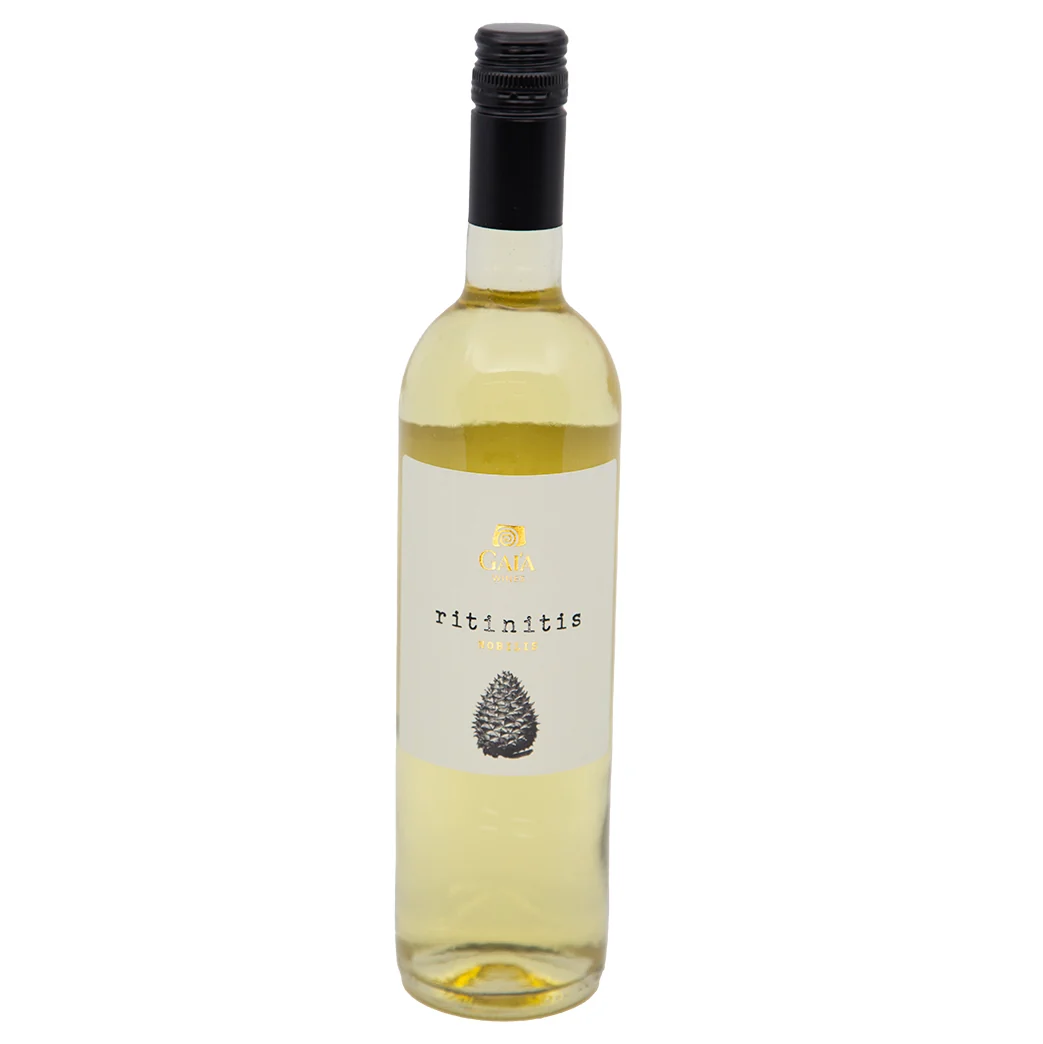 2022 Gaia estate Ritinitis Nobilis Retsina 750 mL
