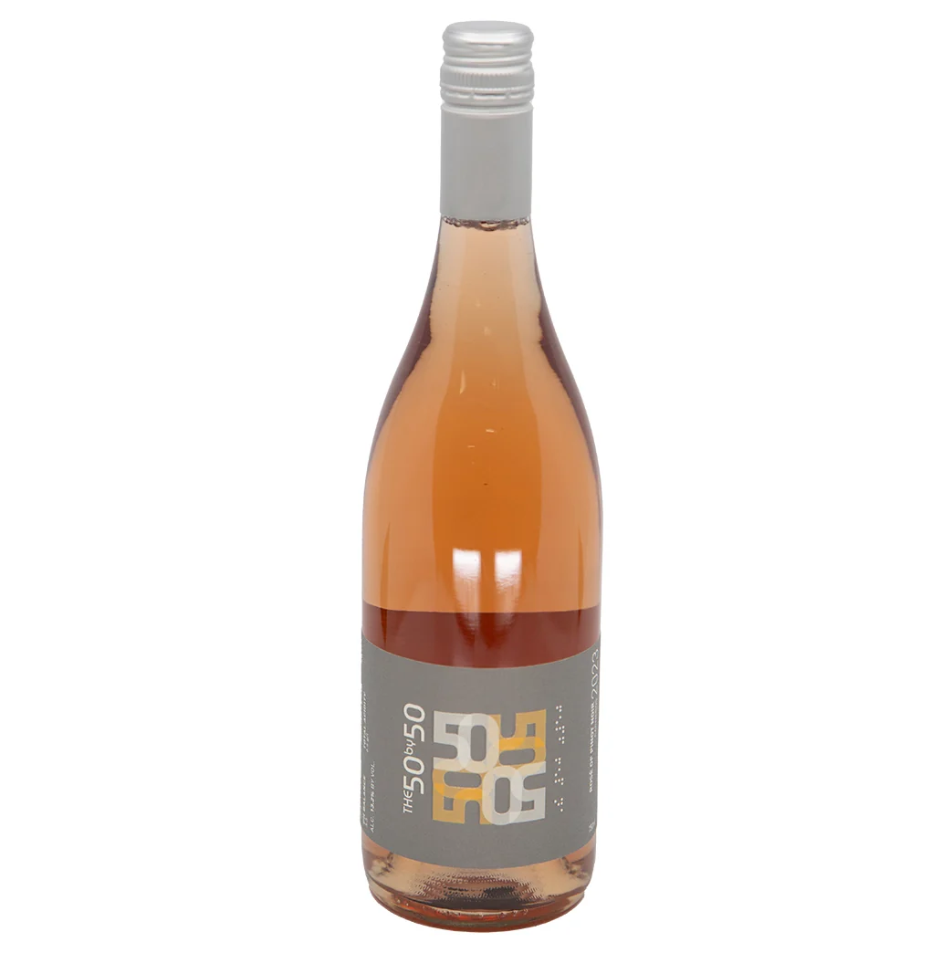 2023 50 by 50 Pinot Noir Rose Sonoma Coast 750mL