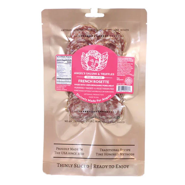 Angel's Salumi Rosette 3oz Presliced