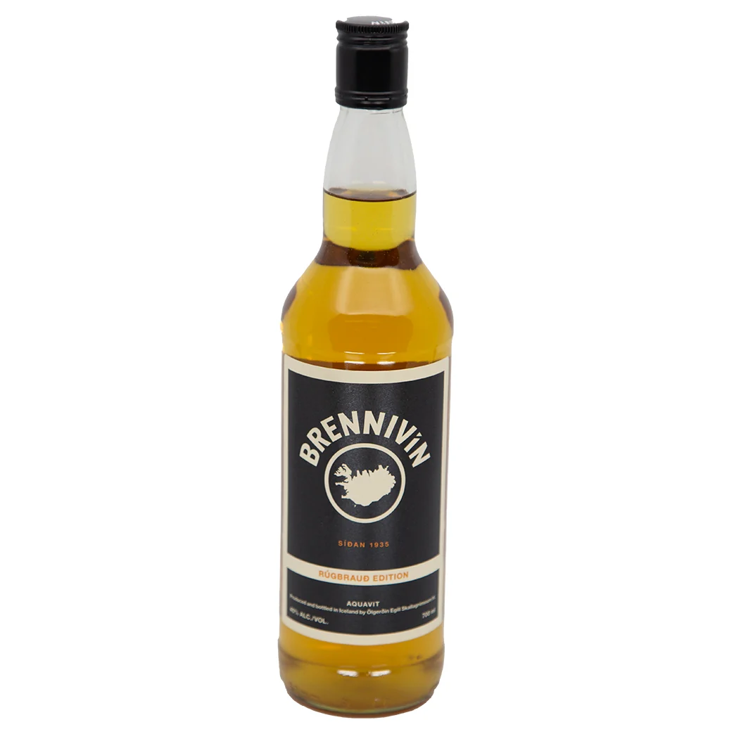 Aquavit Rugbraud Brennivin 750 mL