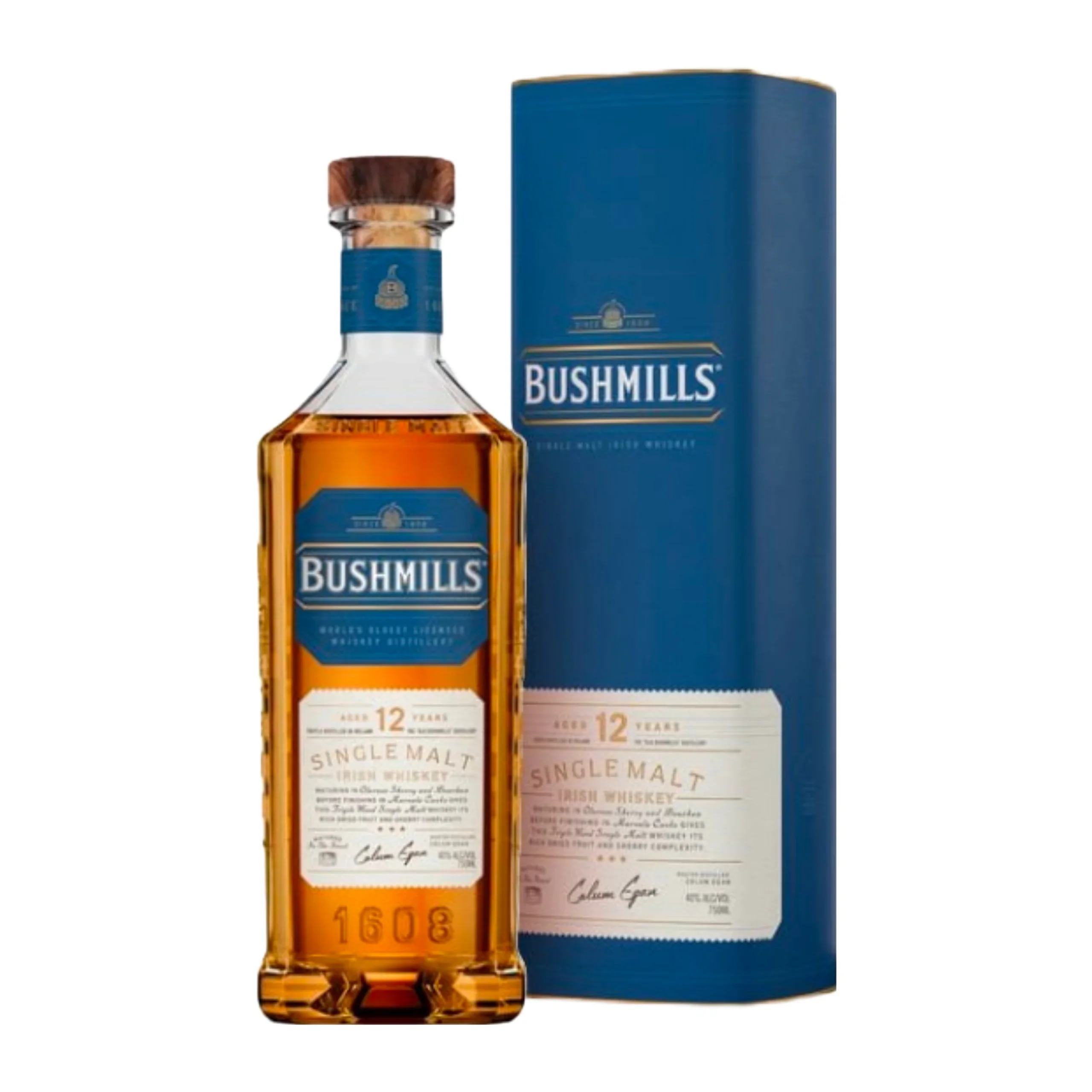 Bushmills 12 year Bordeaux Finish Irish Whiskey 750mL