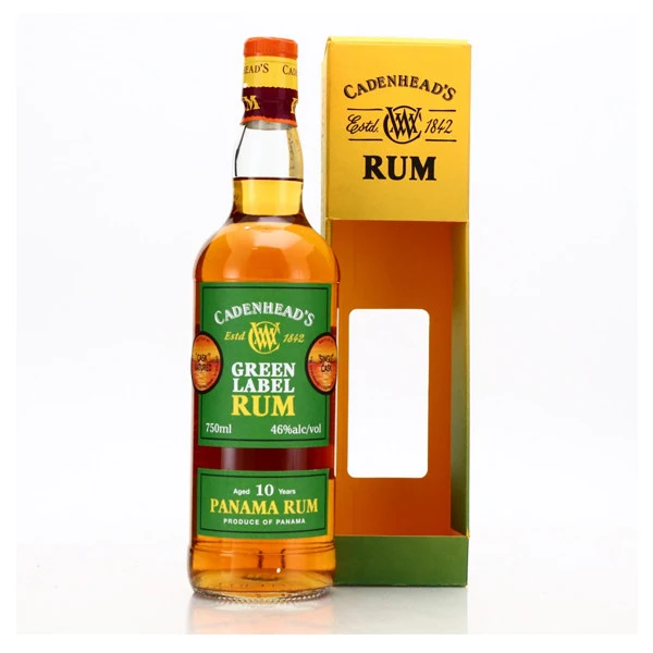 Cadenhead's 10 year Green Label Panama Rum (92 proof) 750mL - Image 2