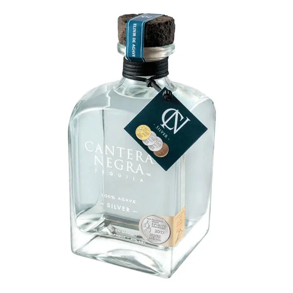 Cantena Negra Silver Tequila 750mL