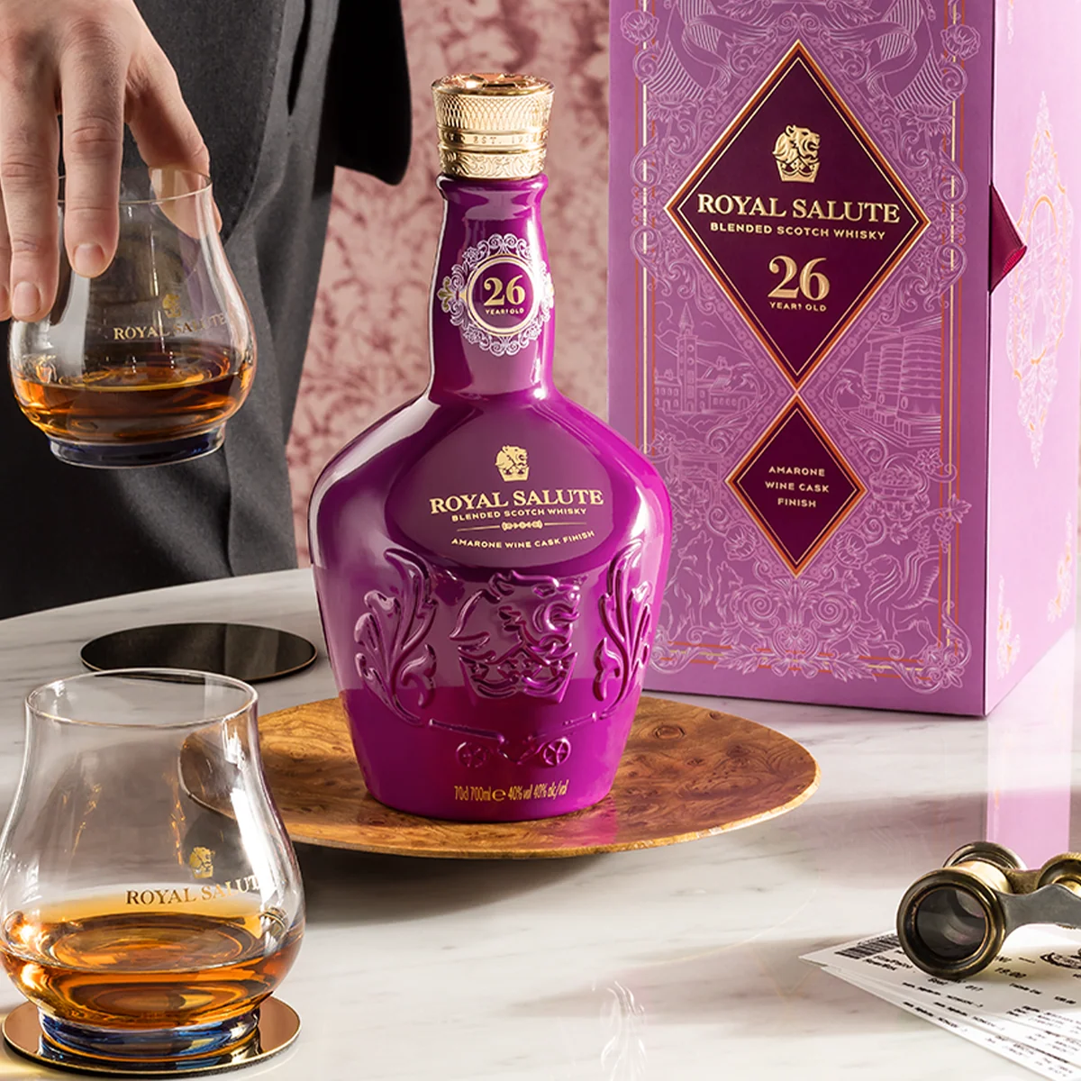 Chivas Regal 26 year Amarone Royal Salute Kingdom Italy 750mL