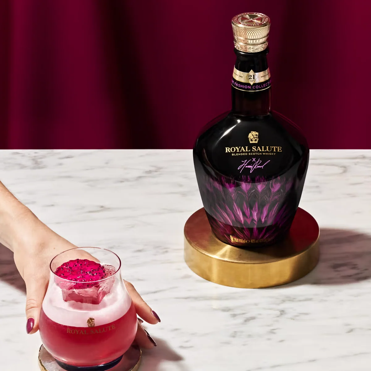 Chivas Regal Royal Salute 21 year Harry Reed Scotch Whisky 700mL