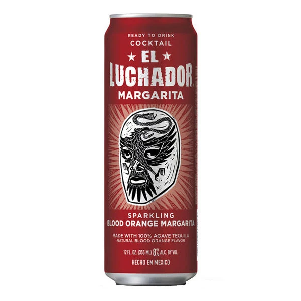 El Luchador Blood Orange Margarita RTD Can