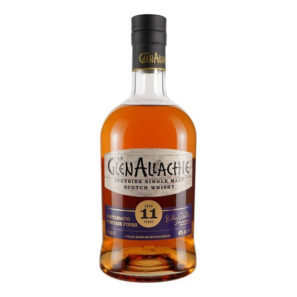 GlenAllachie 11 year Grattamacco Wine Finish Single Malt Scotch Whisky 750mL
