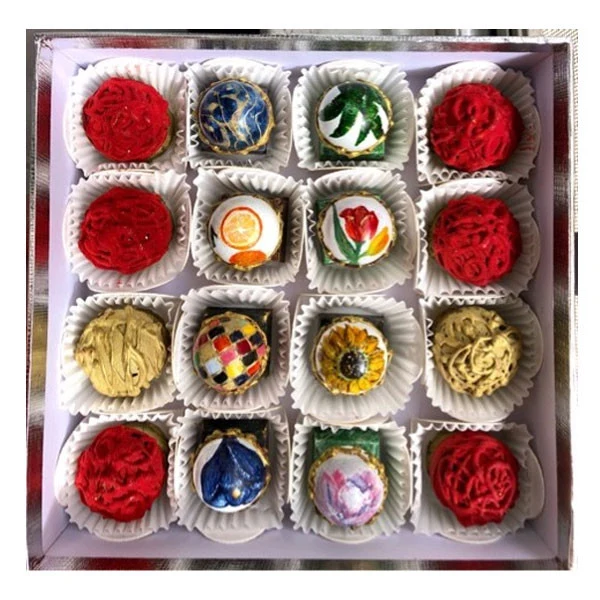 Handpainted Assorted 16pc Dzhangir Chocolates