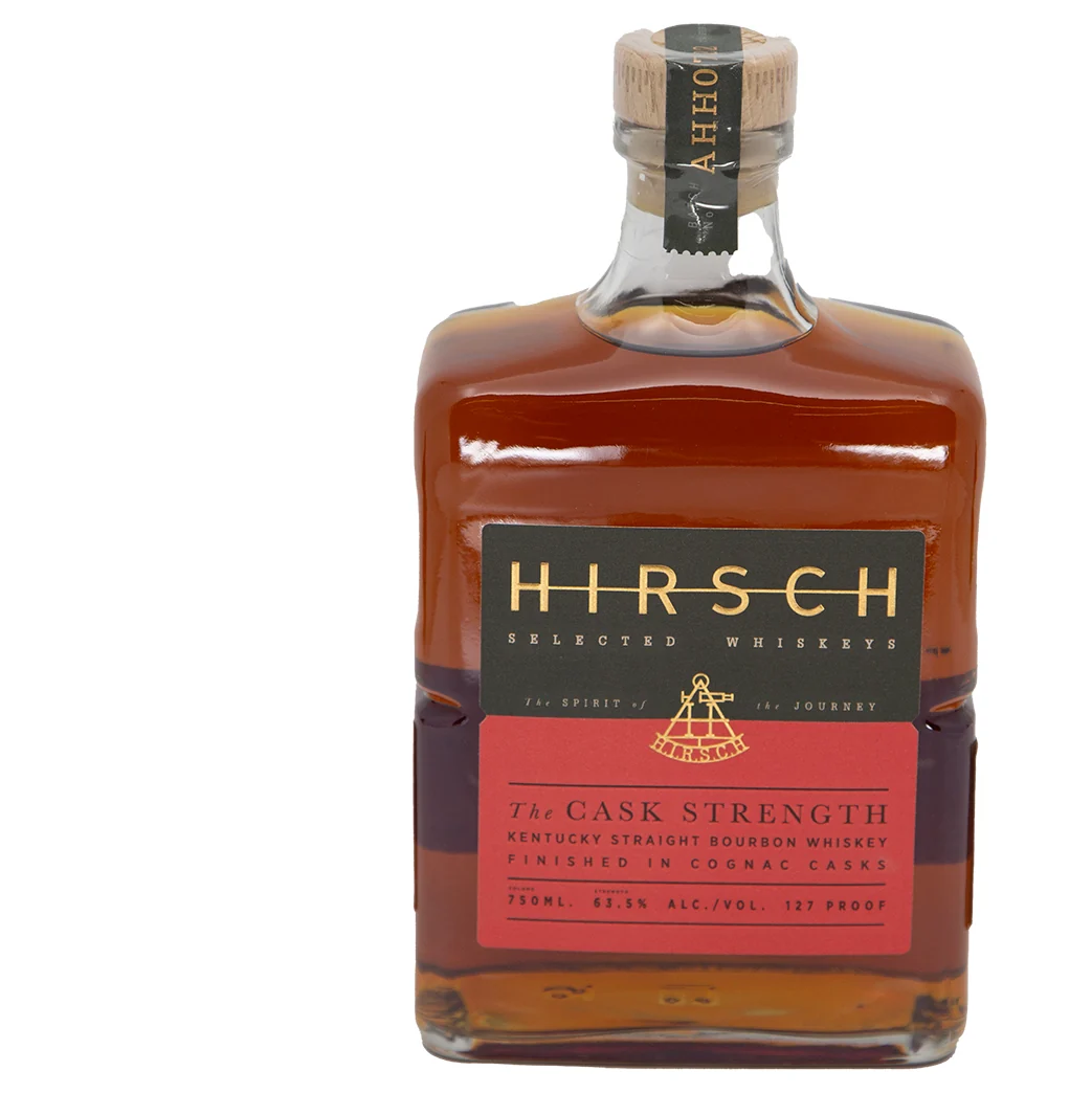 Hirsch Cask Strength Finished in Cognac Casks (127 Proof) 750mL