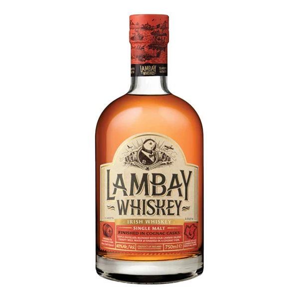 Lambay Irish Whiskey Single Malt Cognac Cast 750mL
