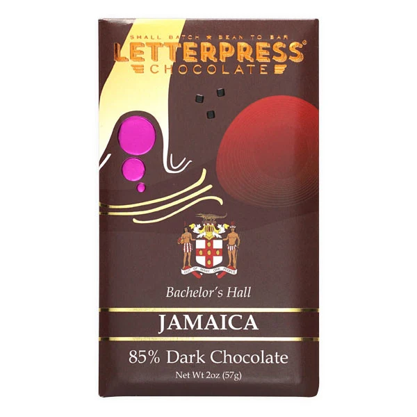 Letterpress Jamaica 85% Bachelor's Hall
