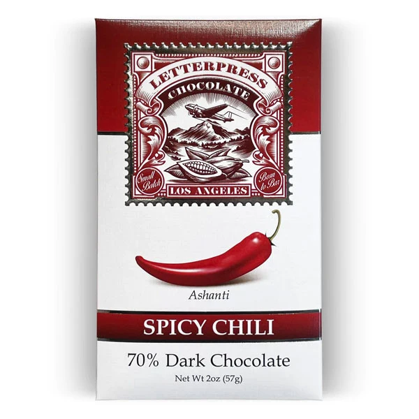 Letterpress Spicy Chili 70%