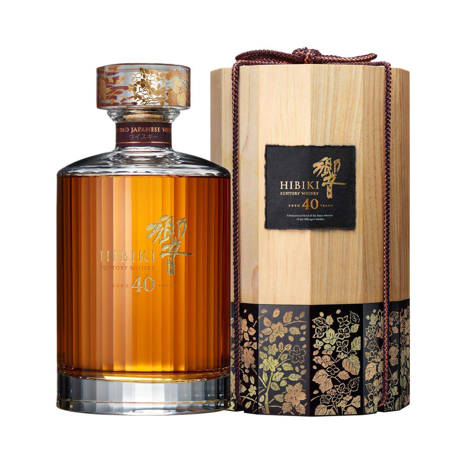 NV Suntory Hibiki 40 year Blended Japanese Whisky 700mL
