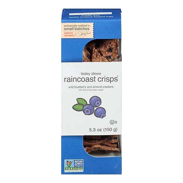 Raincoast Wild Blueberry Almond Crisps