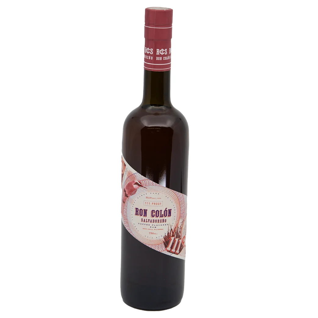 Ron Colon Salvadoreno Coffee-Infused Rum 750mL (55.5%)