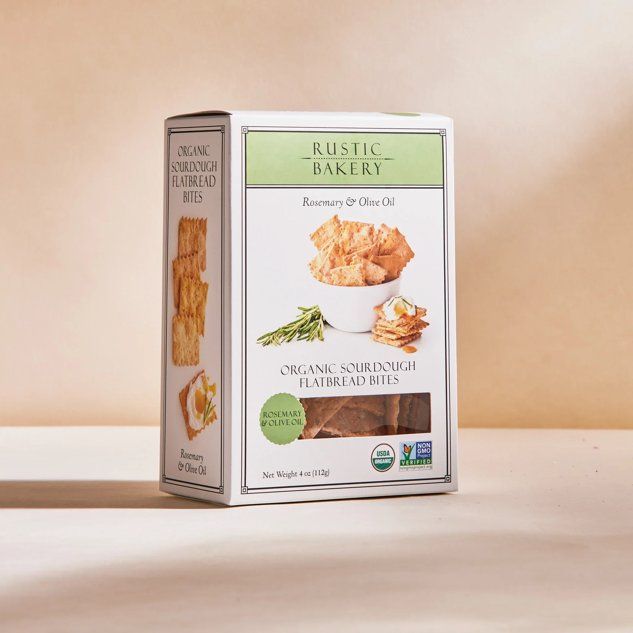 Rustic Bakery Flatbread Olive Oil Bites 4oz.