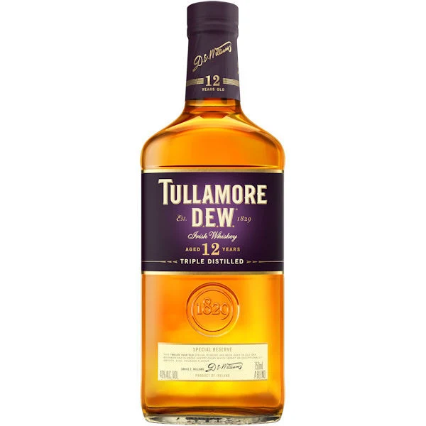 Tullamore Dew 12 year Irish Whiskey 750mL