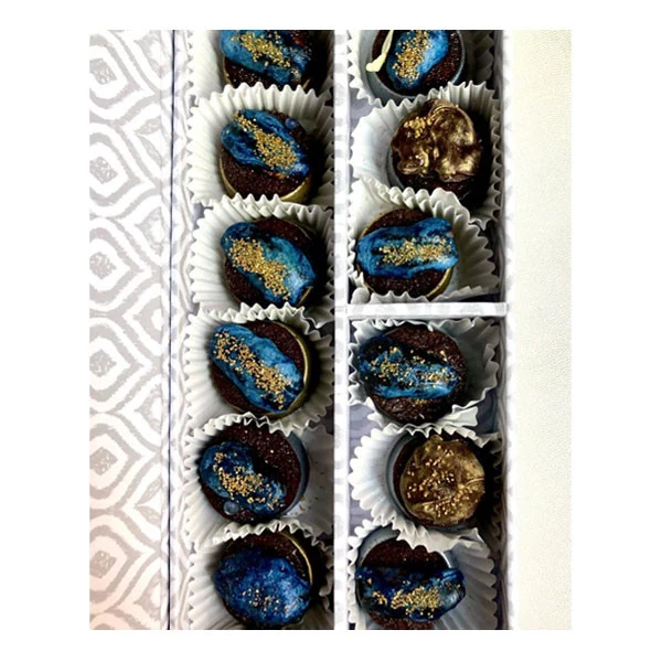 Whiskey Ganache w/Pecans 12pc Dzhangir Chocolates - Image 2